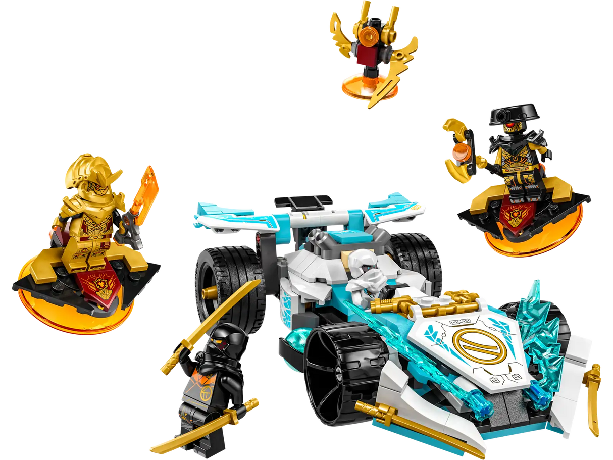 Lego Zanes Dragon Power Spinjitzu Race Car