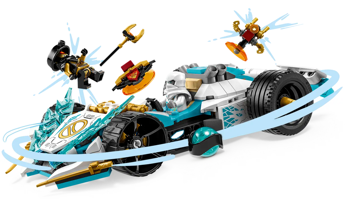 Lego Zanes Dragon Power Spinjitzu Race Car