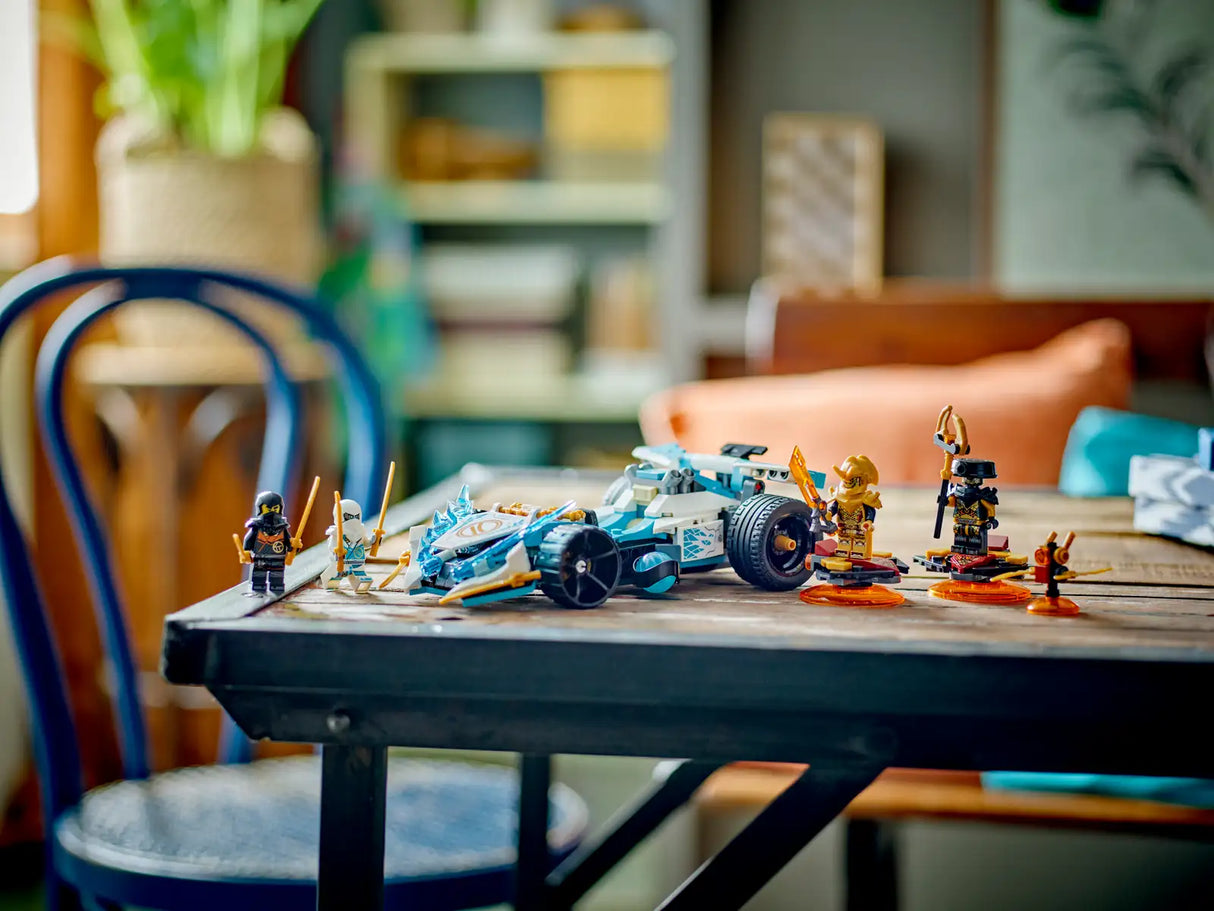 Lego Zanes Dragon Power Spinjitzu Race Car