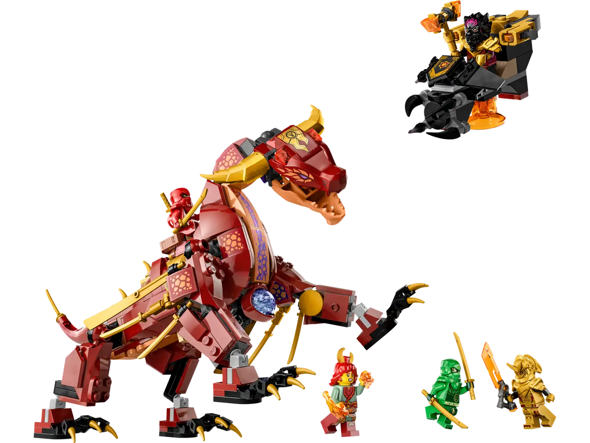 Lego Heatwave Transforming Lava Dragon