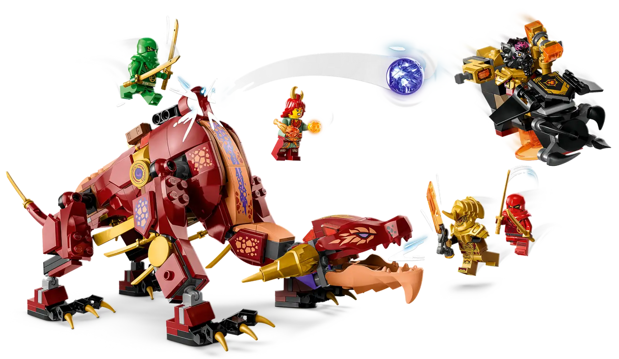 Lego Heatwave Transforming Lava Dragon