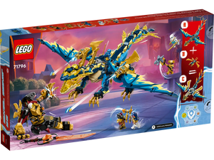 Lego Elemental Dragon vs The Empress Mech