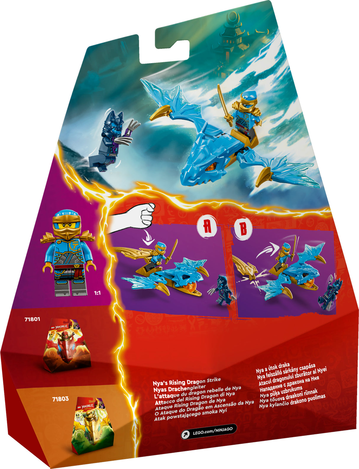 Lego NINJAGO Nya's Rising Dragon Strike Set