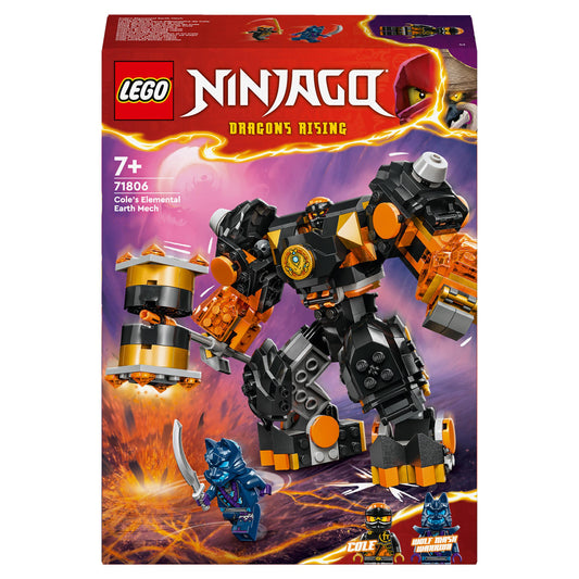 Lego Ninjago Coles Elemental Earth Mech