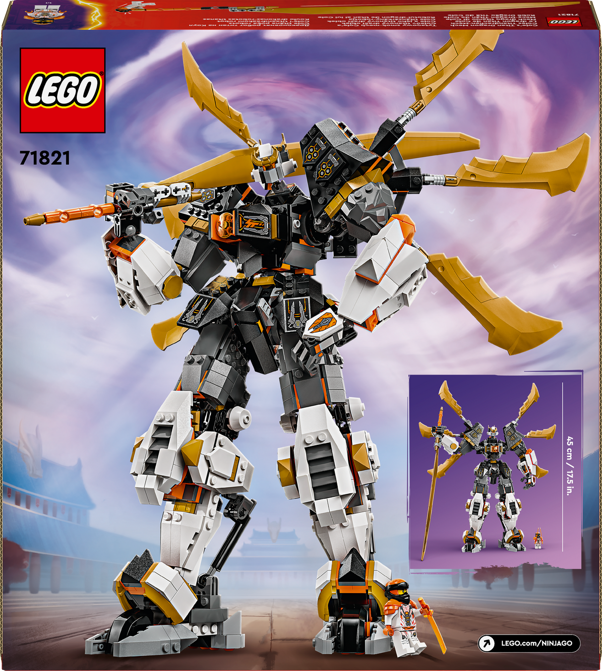 Lego Ninjago Cole's Titan Dragon Mech