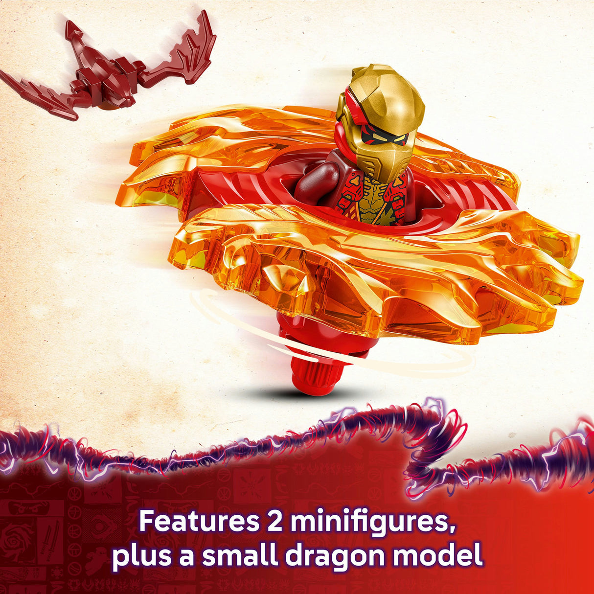 Lego Ninjago - Kai's Dragon Spinjitzu Spinner