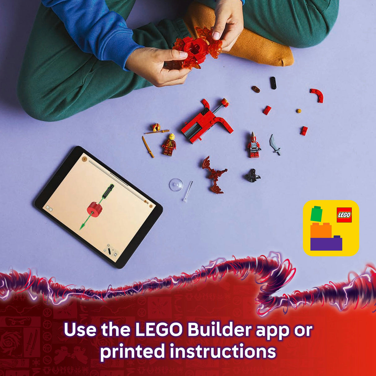 Lego Ninjago - Kai's Dragon Spinjitzu Spinner