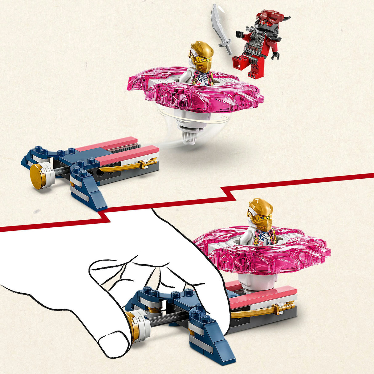 Lego Ninjago - Sora's Dragon Spinjitzu Spinner