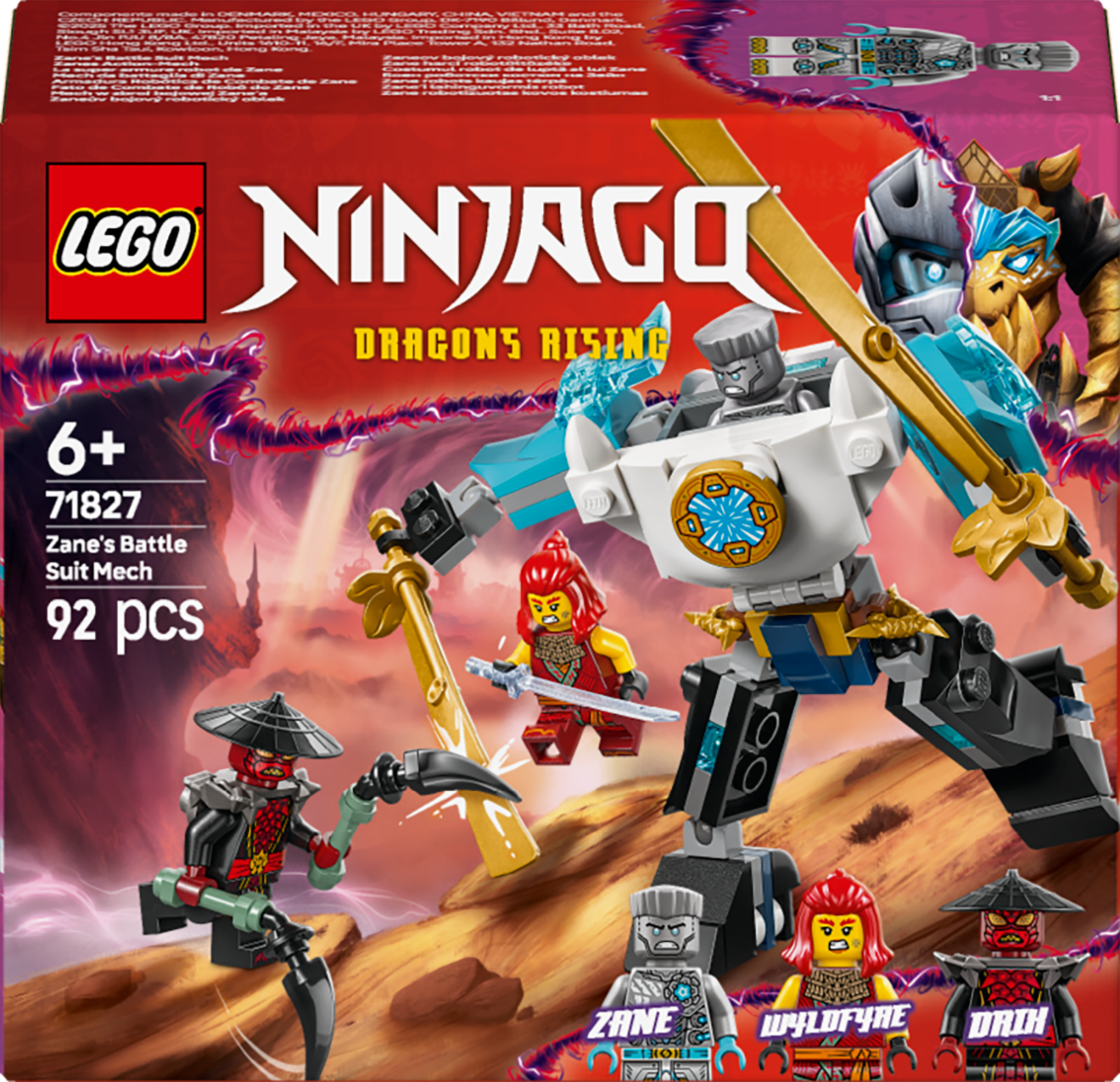 Ninjago Season 11 Zane Ninjago Titanium Ninja Zane Ninjago