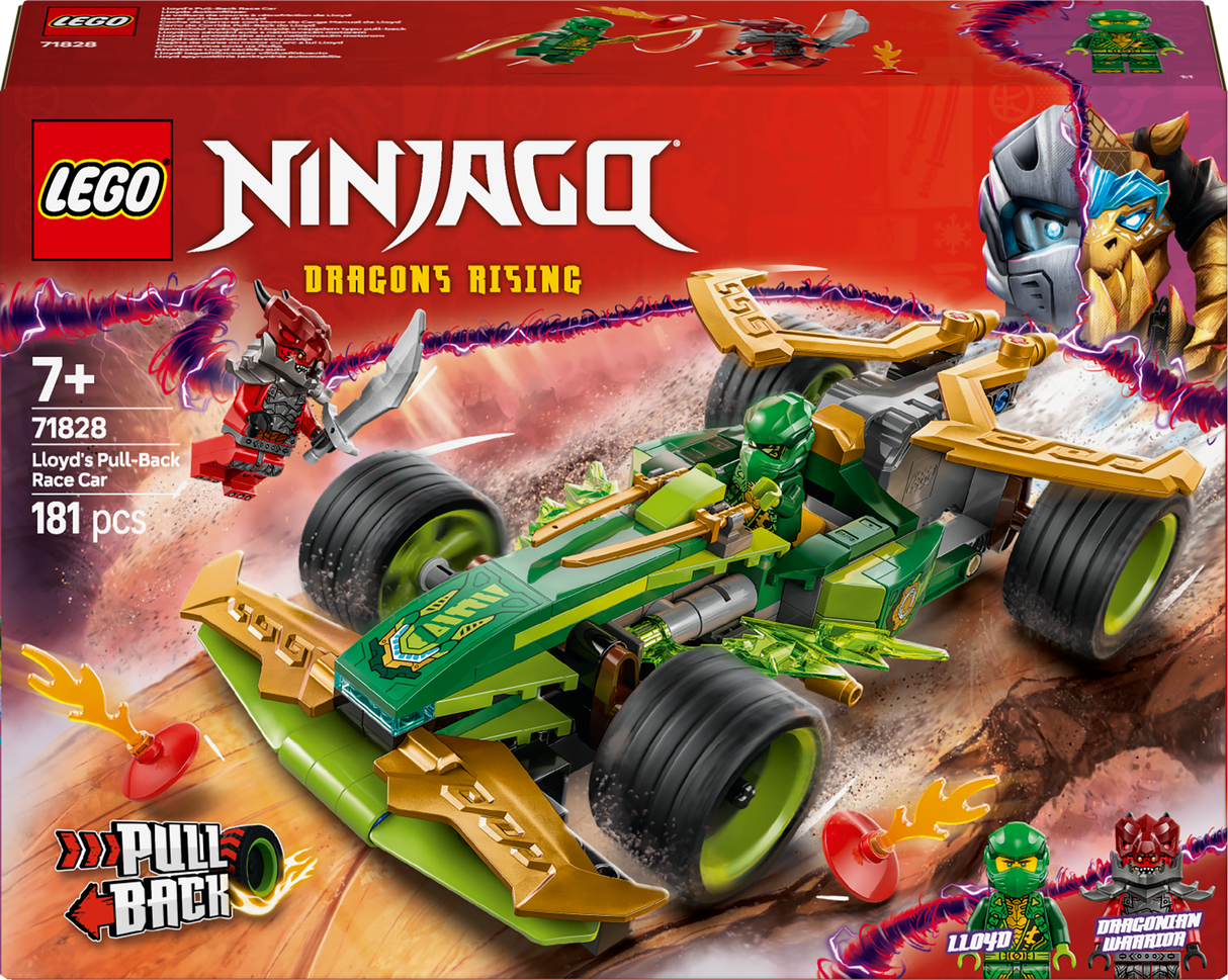 Lego Ninjago - Lloyd's Pull-Back Race Car