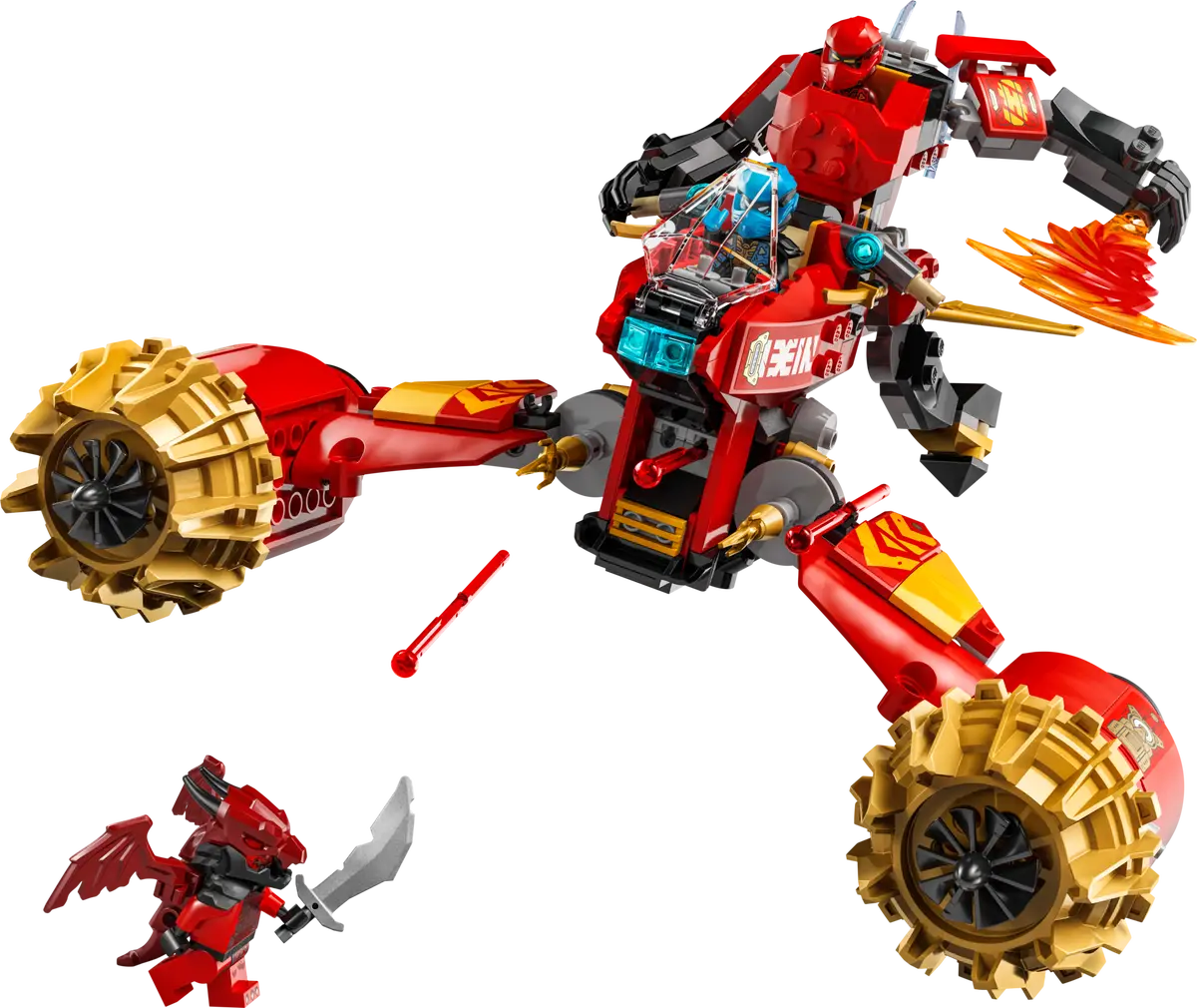 Lego Ninjago - Kais Mech Storm Rider