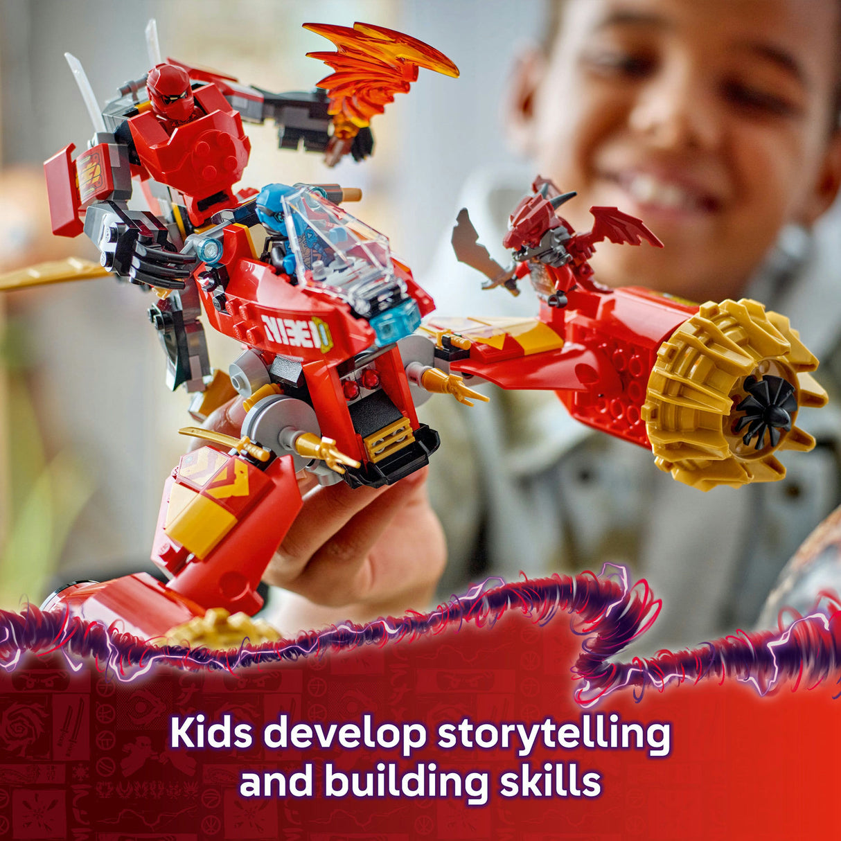 Lego Ninjago - Kais Mech Storm Rider