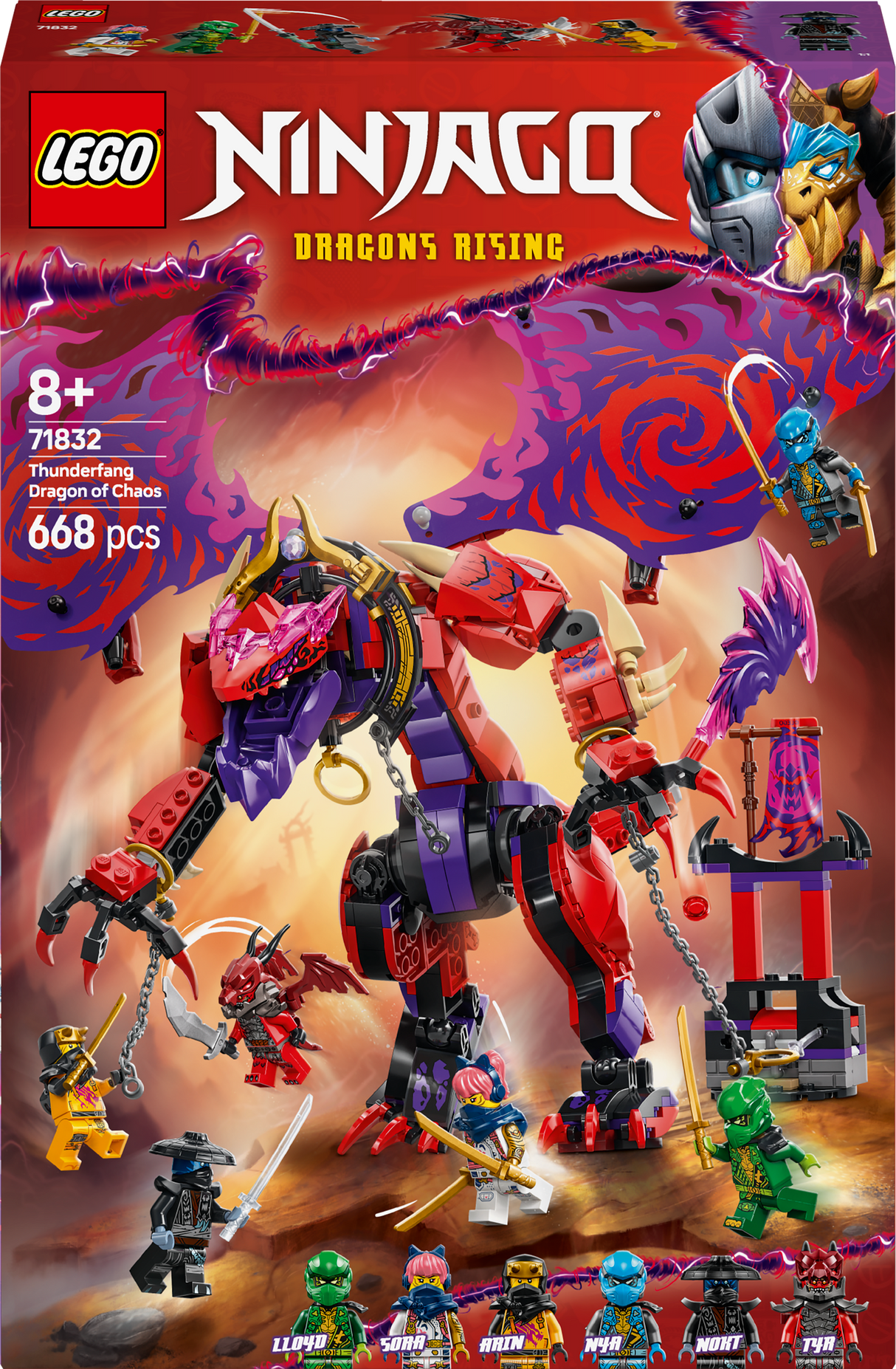 Lego Ninjago - Thunderfang Dragon of Chaos