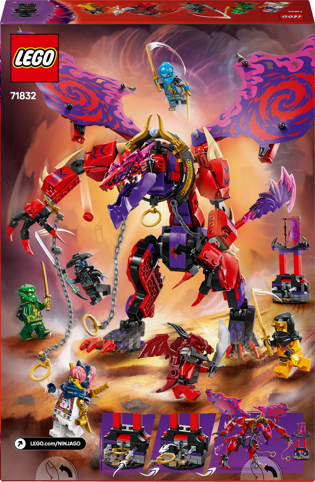 Lego Ninjago - Thunderfang Dragon of Chaos