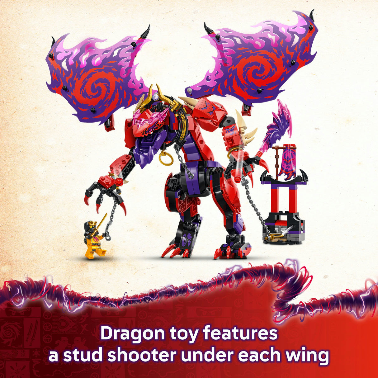 Lego Ninjago - Thunderfang Dragon of Chaos