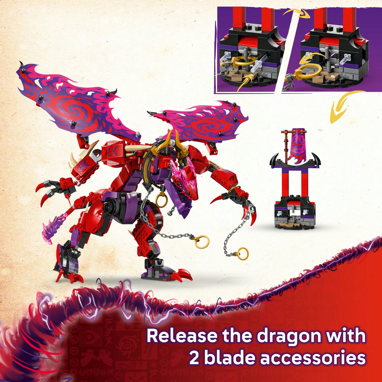 Lego Ninjago - Thunderfang Dragon of Chaos