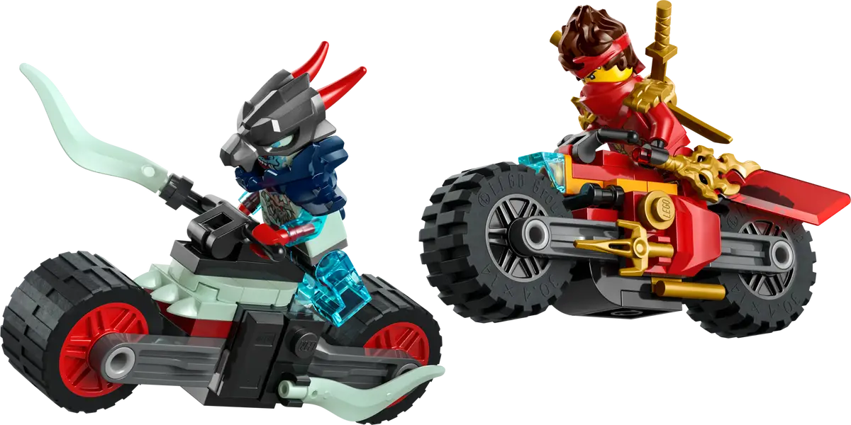Lego Ninjago - Kai's Motorcycle Speed Race
