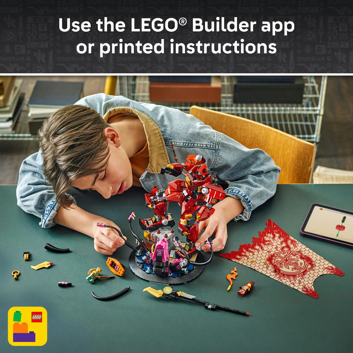 Lego Ninjago Legends - The Fire Knight Mech