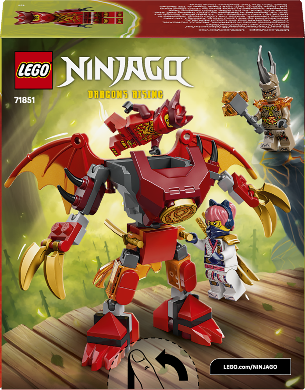 LEGO NINJAGO - Kais Dragon Mech Battle Pack