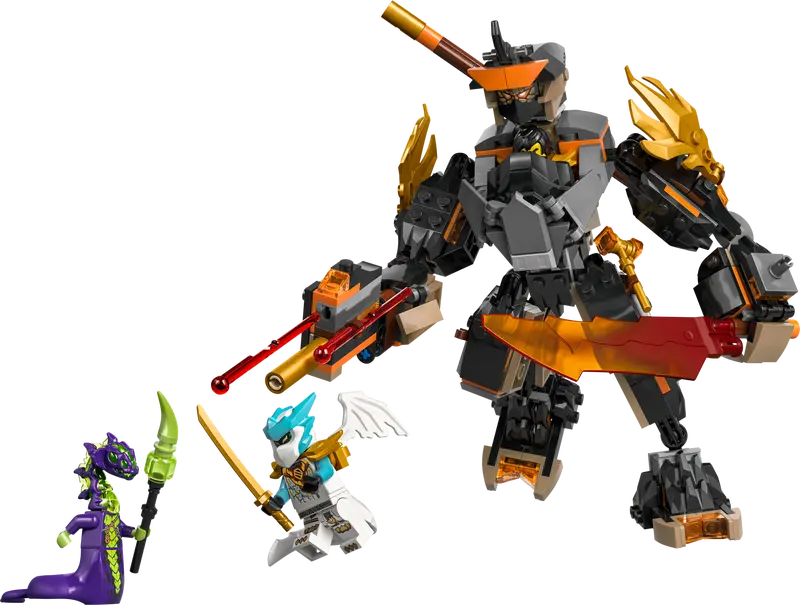 LEGO NINJGO - Coles Mission Mech & Dragon Zane