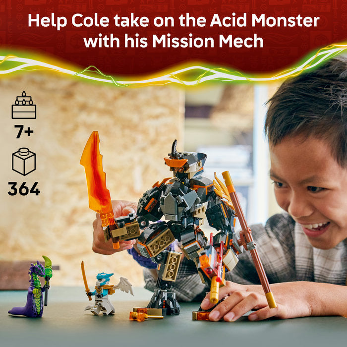 LEGO NINJGO - Coles Mission Mech & Dragon Zane