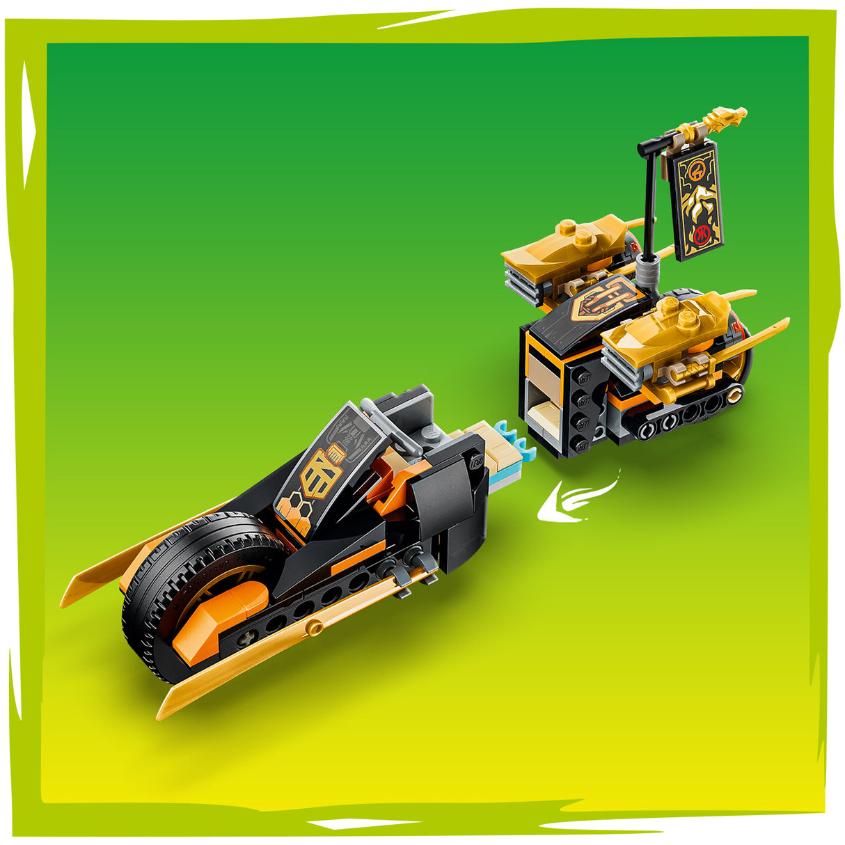 LEGO Ninjago - Kai and Cole's Combiner Vehicles