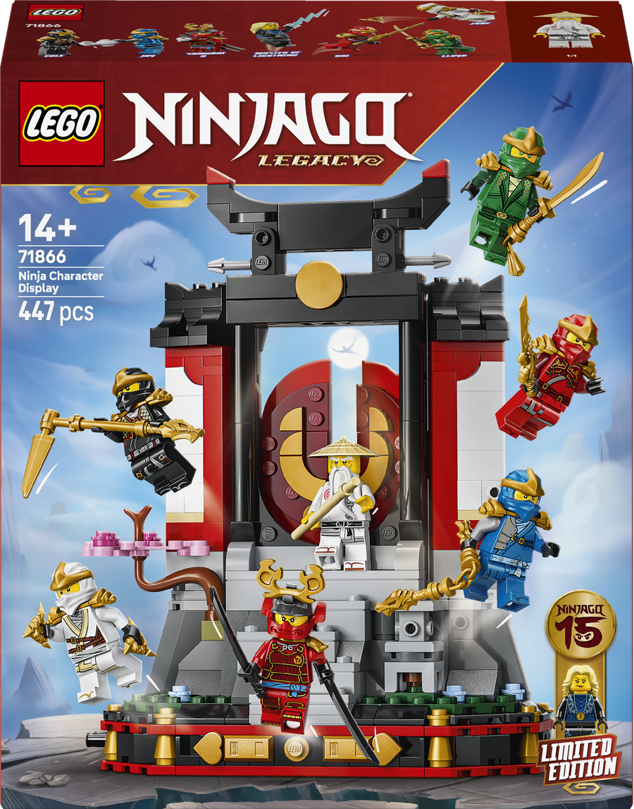 LEGO Ninjago - Ninja Character Display 15th Anniversary