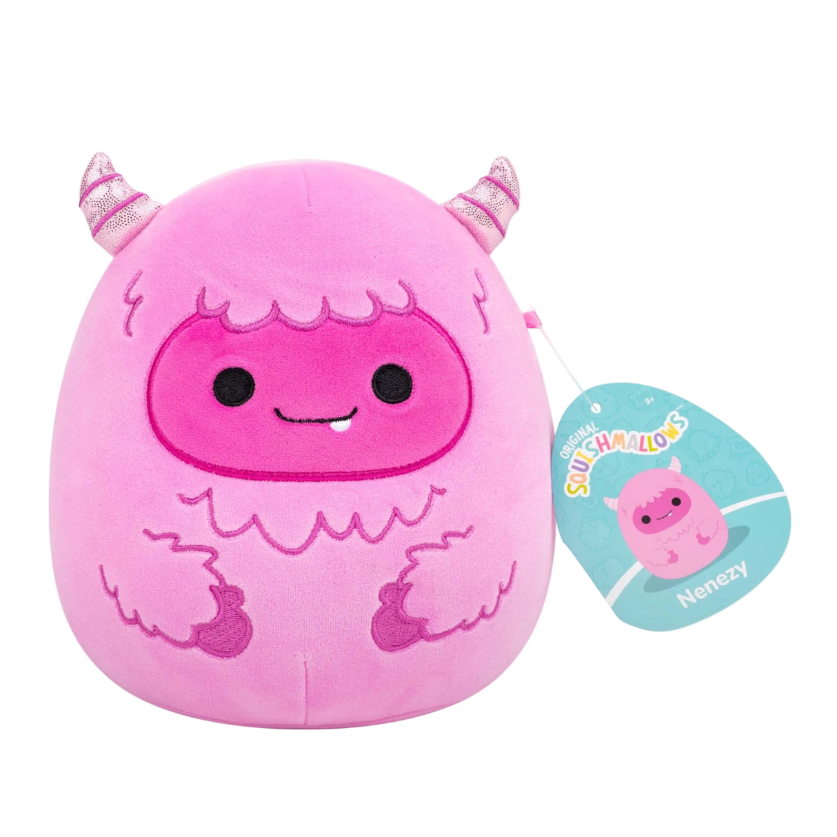 Squishmallows 7.5 Inch - Nenezy Pink Yeti