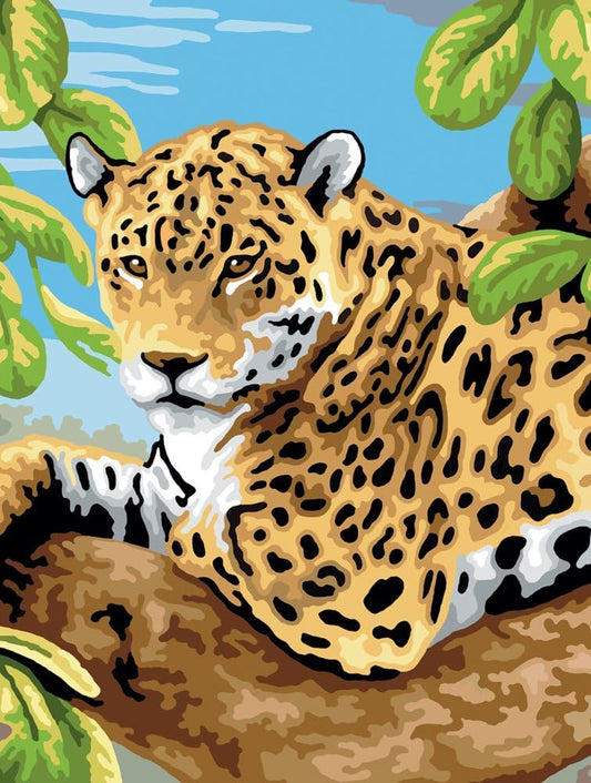 Royal & Langnickel 3 Piece Paint By Numbers Junior Jungle Cats Set