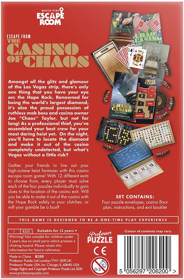Escape from The Casino of Chaos - Escape Room Game