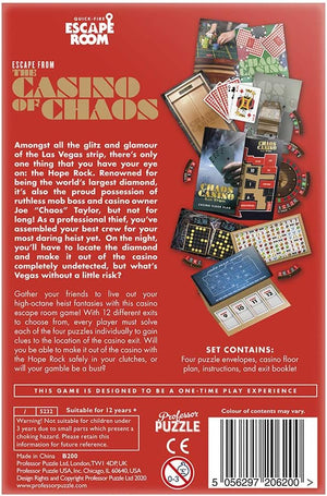 Escape from The Casino of Chaos - Escape Room Game 