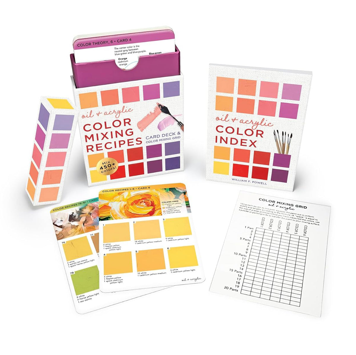 Oil & Acrylic Color Mixing Recipes