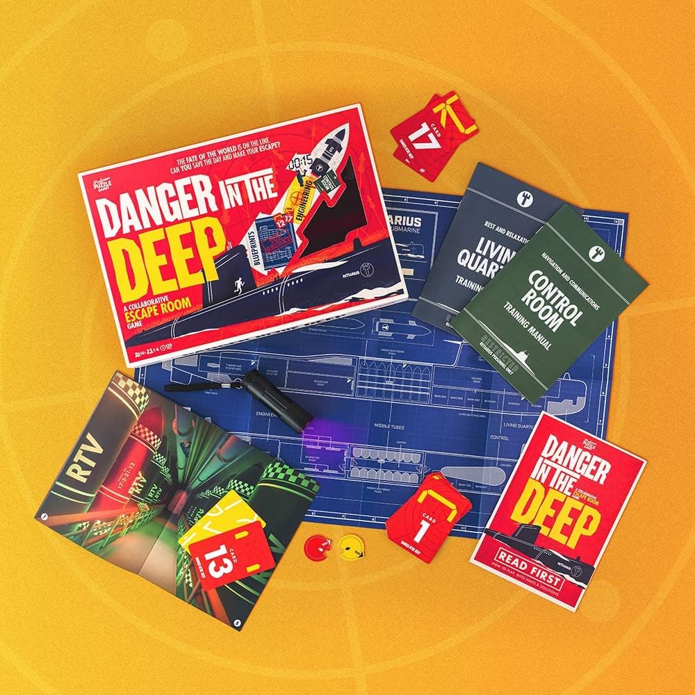 Professor Puzzle Danger in the Deep Game