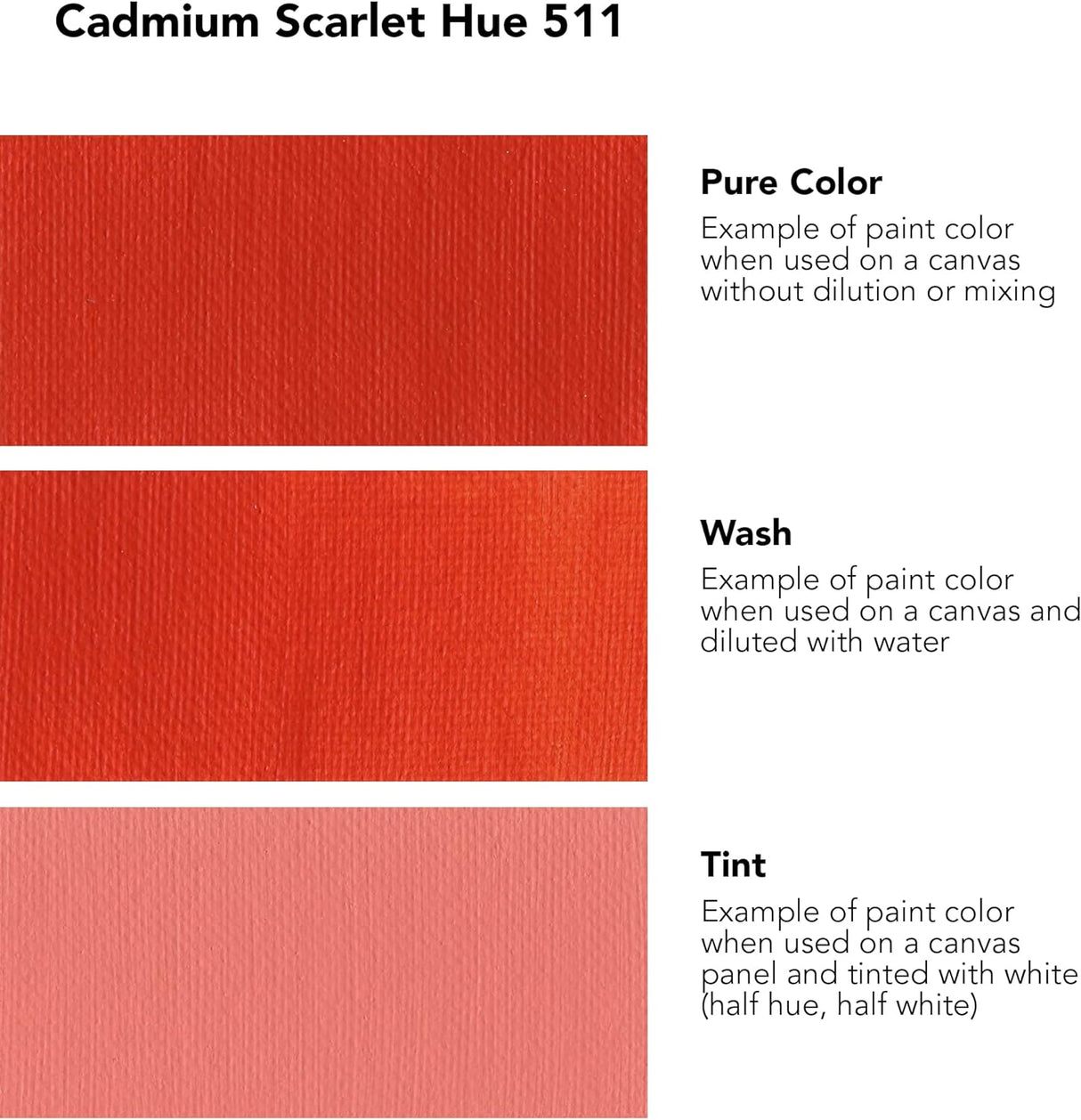 Daler Rowney System3 Cadmium Scarlet Hue 500ml Acrylic Paint Tube