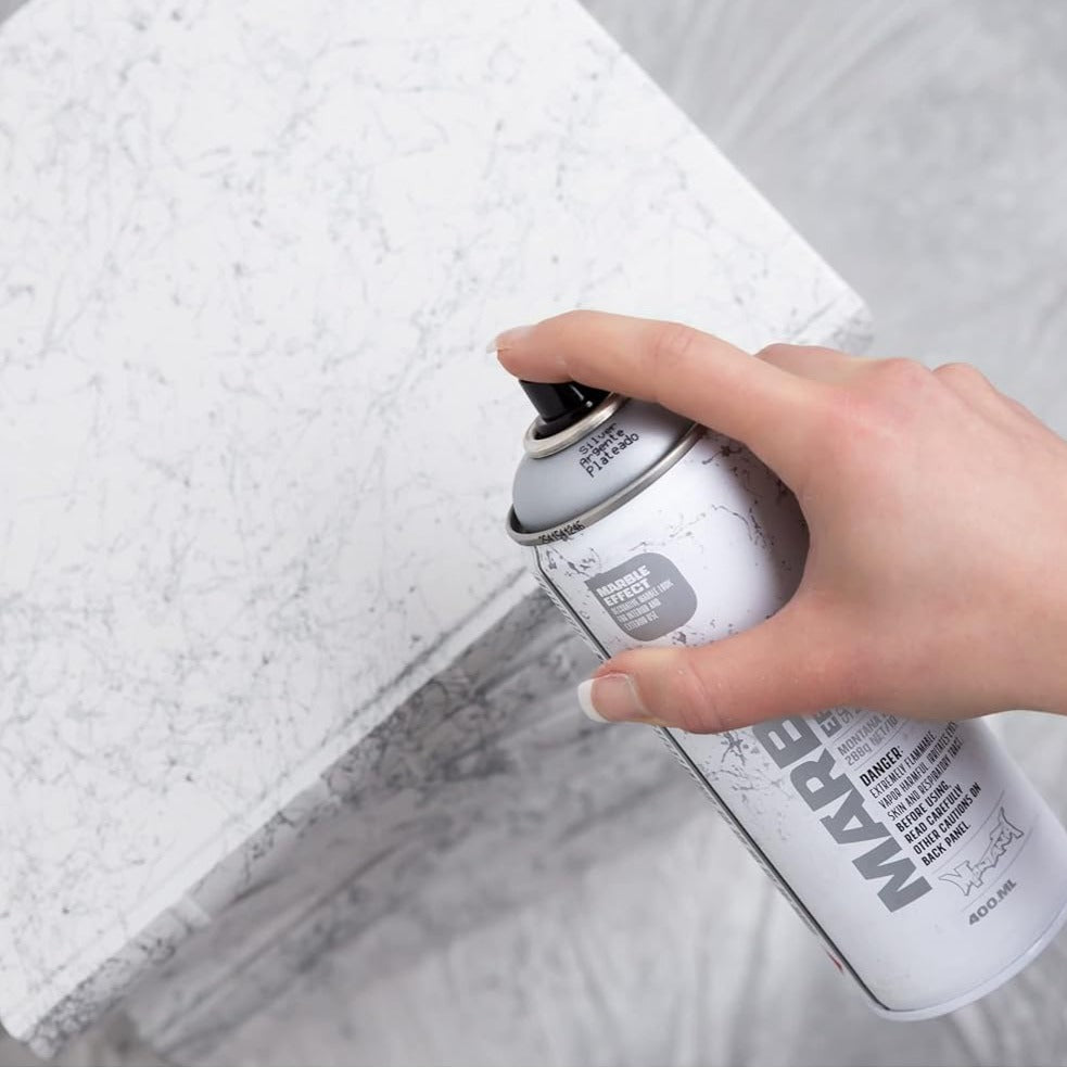 Montana Marble EFFECT Spray Paint - Silver (EMSILVER)