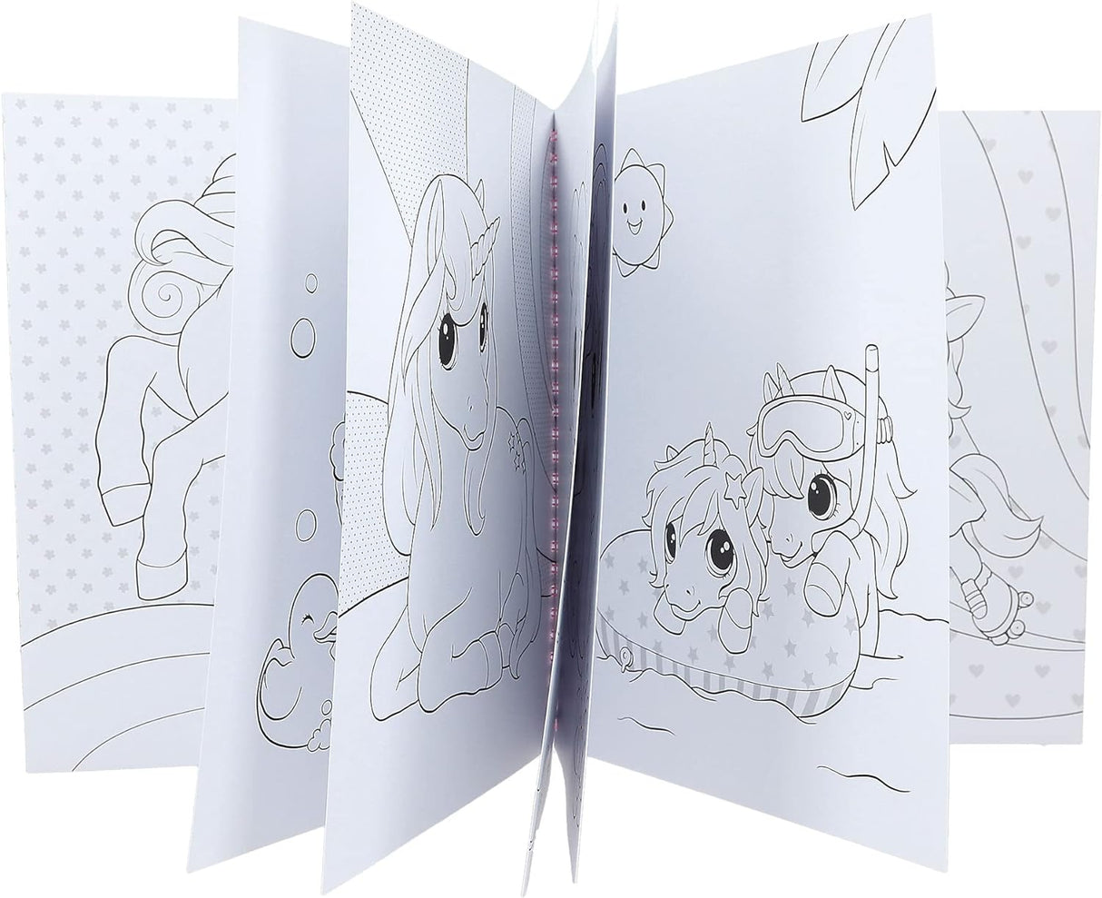 Ylvi & the Minimoomis Naya's Unicorn Colouring Book