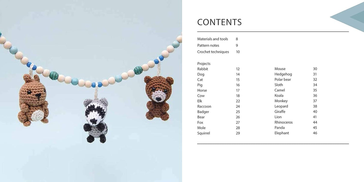Mini Amigurumi Animals: 26 Tiny Creatures to Crochet