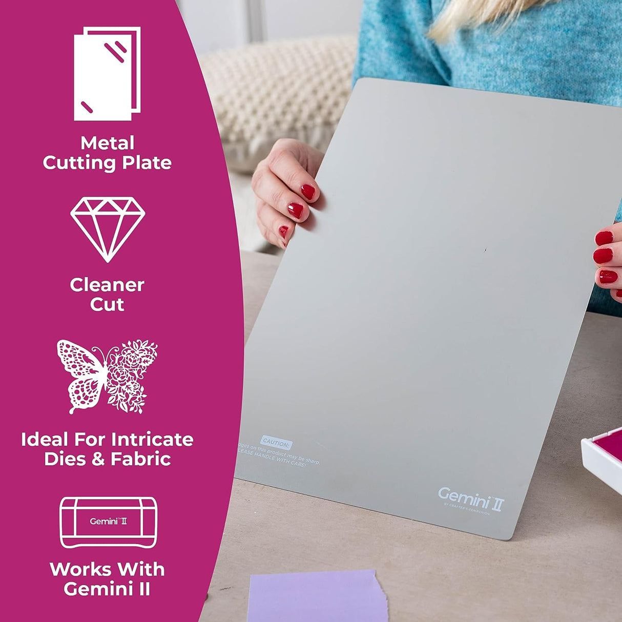 Gemini II Accessories - Metal Cutting Plate 9” x 12.5”