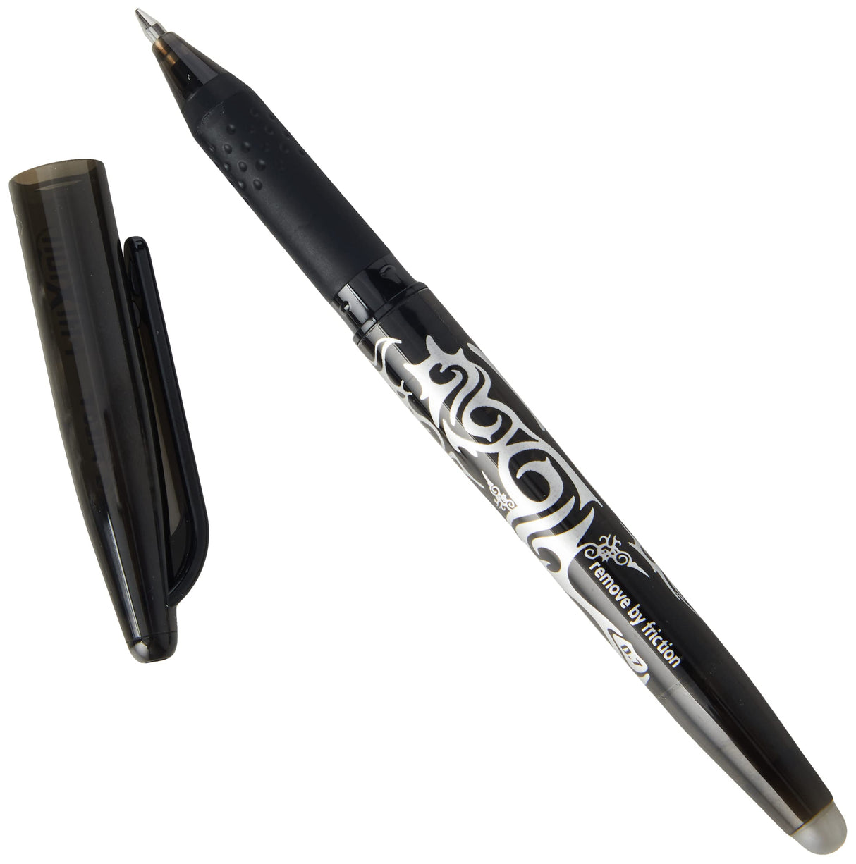 Pilot Frixion Erasable Rollerball Medium Pen - Black (Pack of 3)