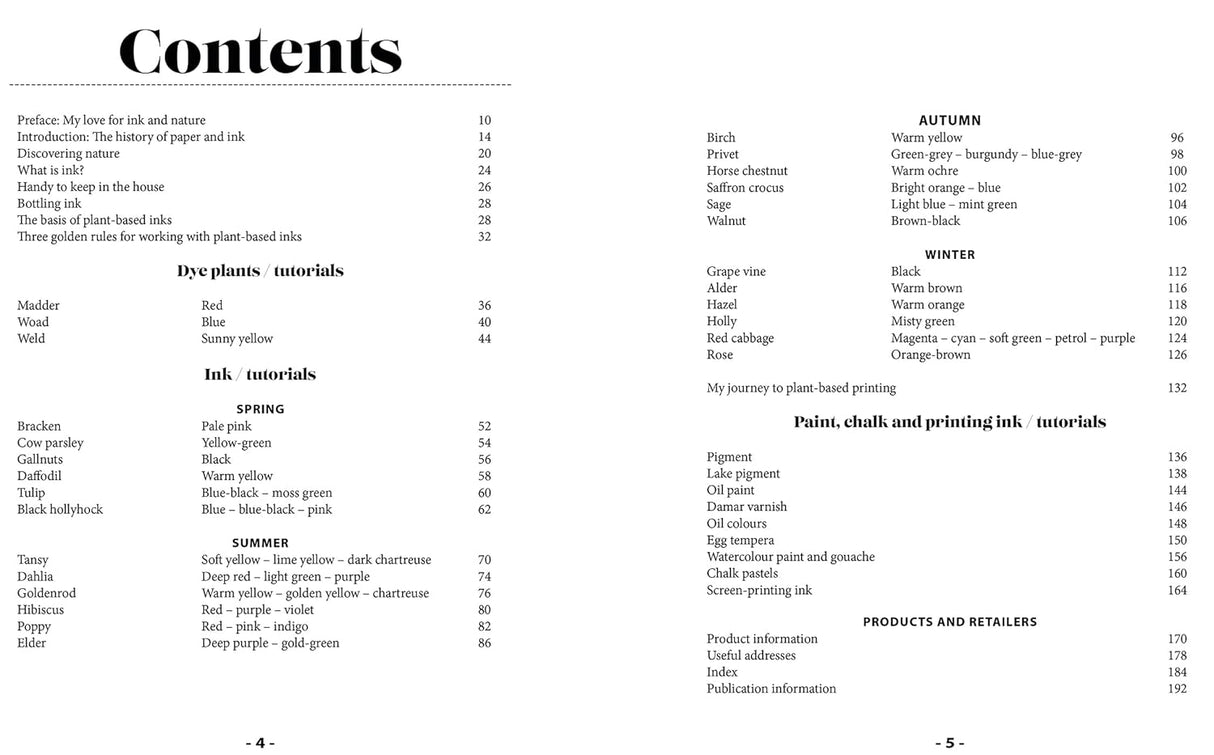 Plant and Ink Make Your Own Plant-Based Ink Book