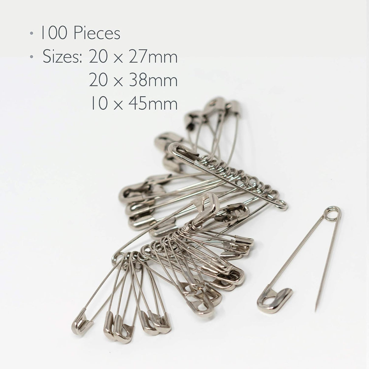 Korbond Safety Pins (50 Pack)