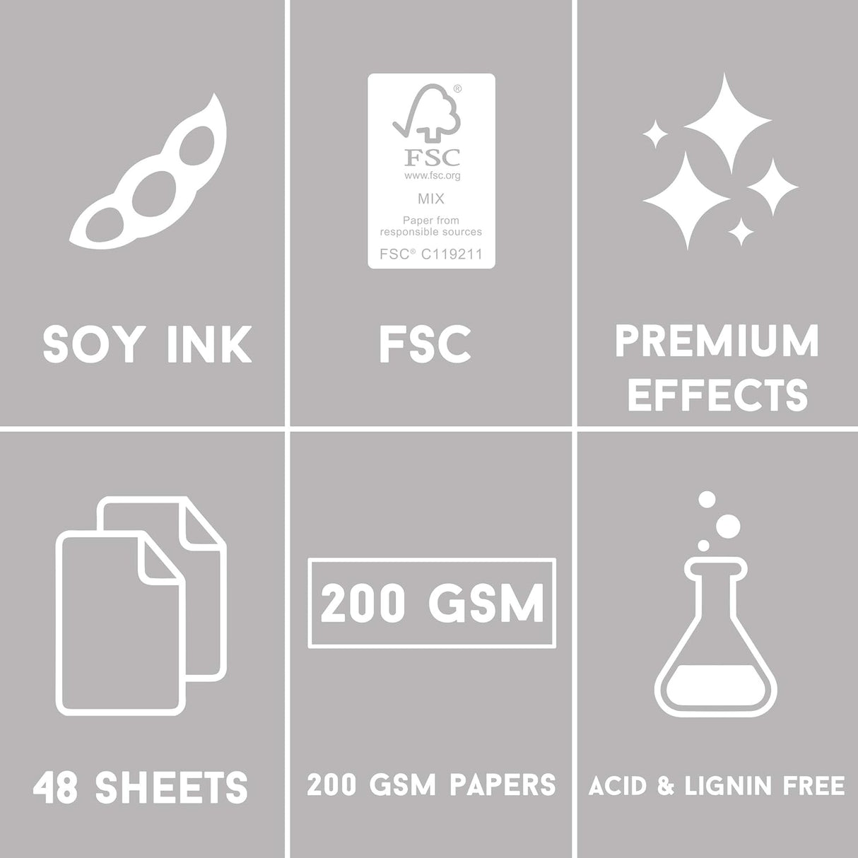 First Edition 8x8 Paper Pad - Grand Plans