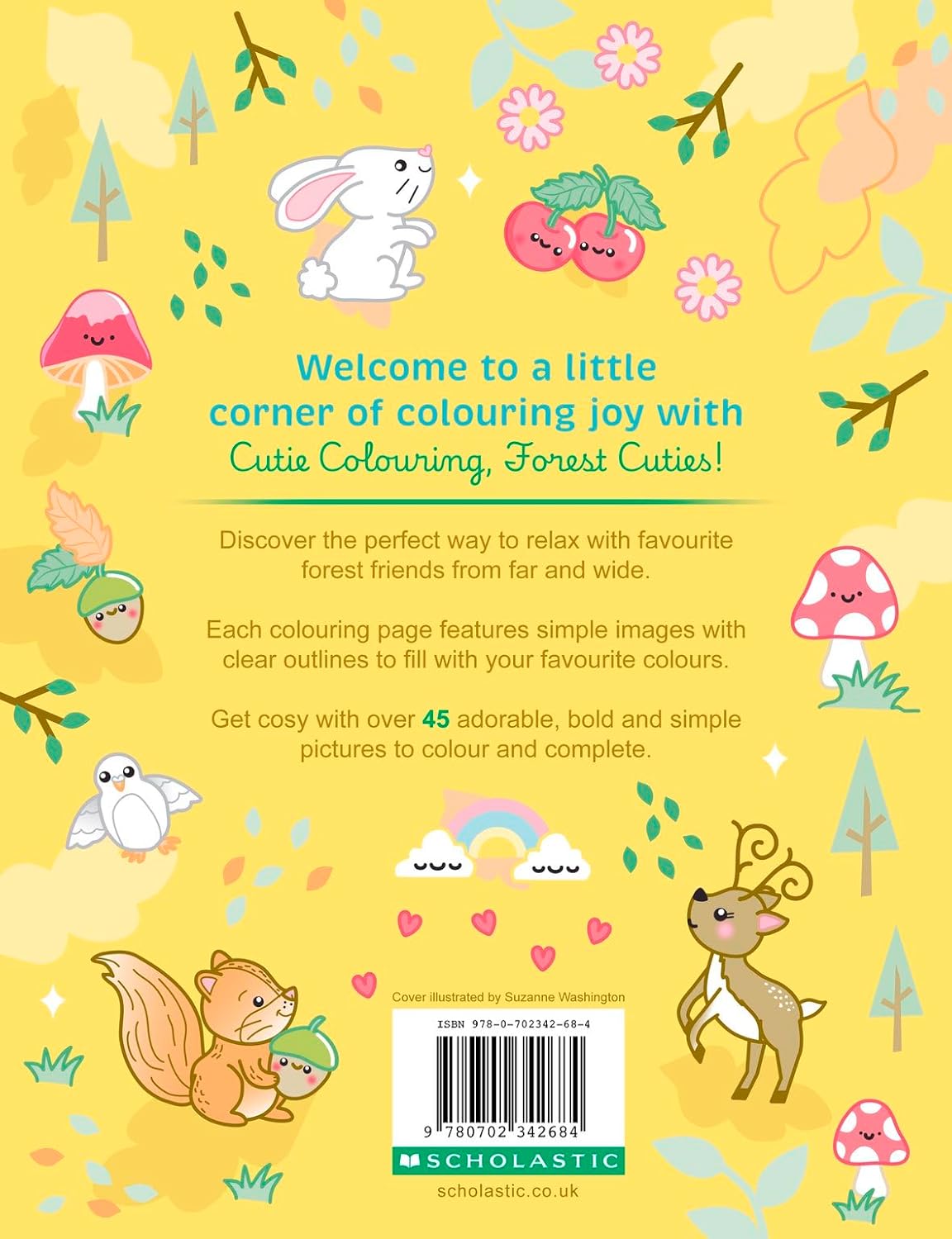 Forest Cuties Cosy Colouring Book