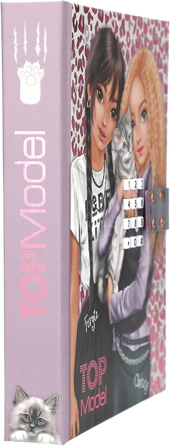 TOPModel Diary With Code & Sound REBEL KITTY