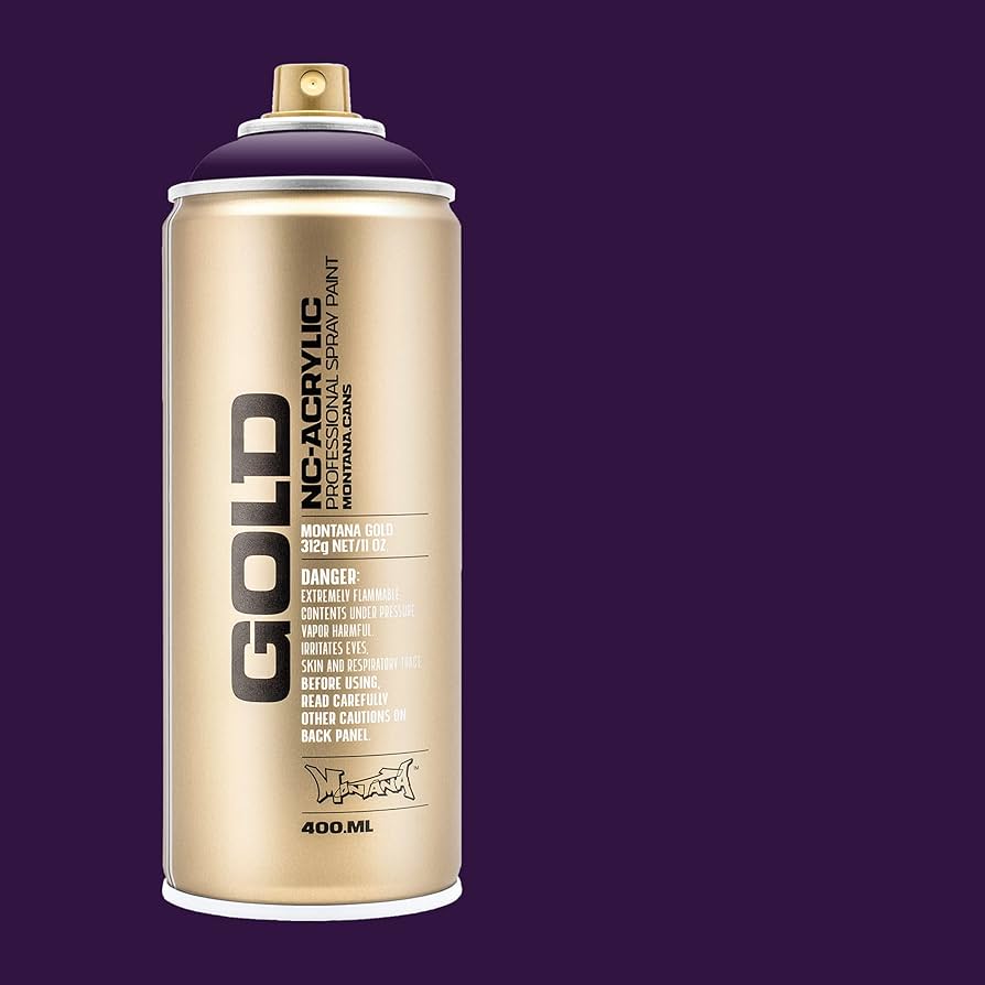 Montana GOLD Spray Paint - Black Purple (G4260)