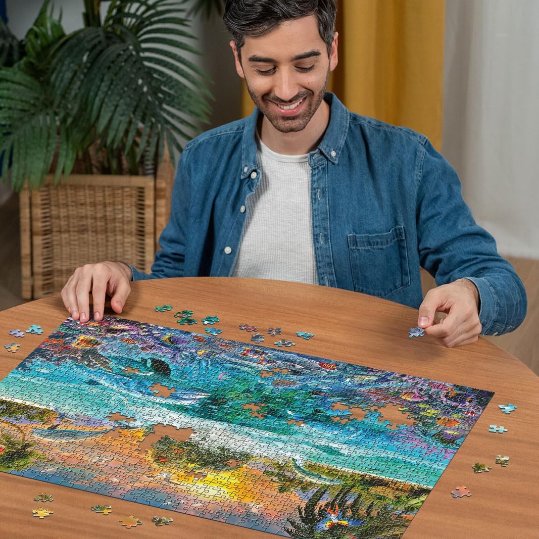 1000 Pieces Puzzle - Underwater Island