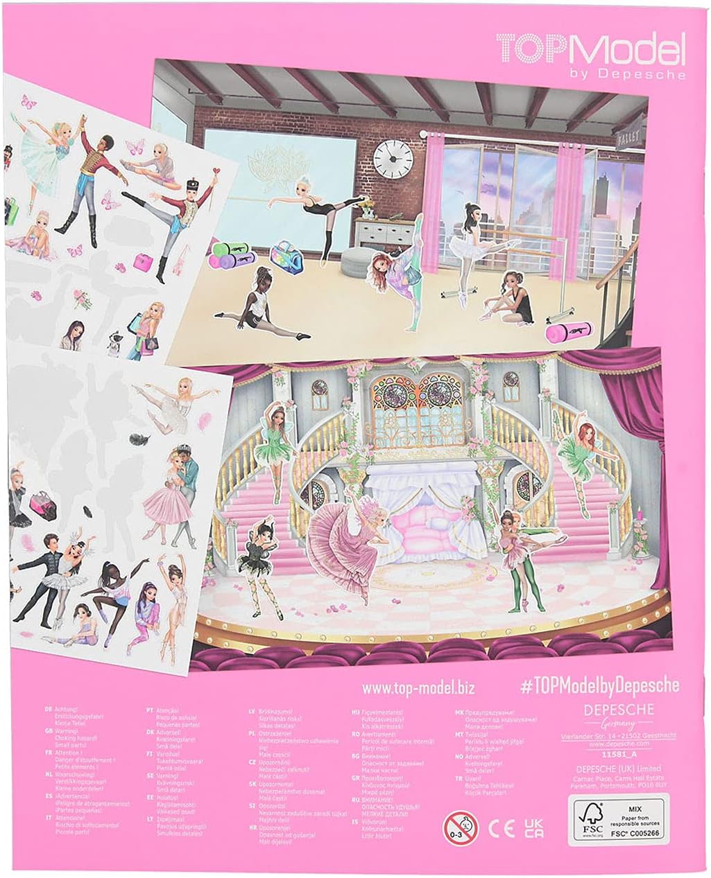 TOPModel - Sticker World Ballet