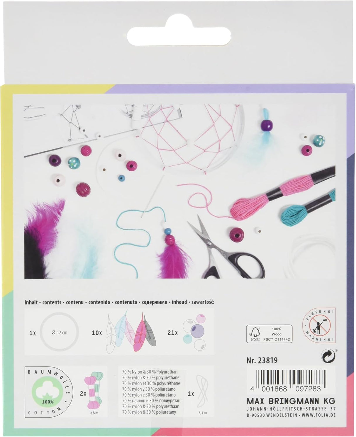 Craft Kit - Dreamcatcher Girly