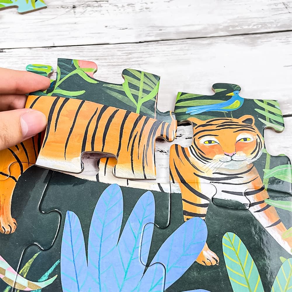 Djeco The Tigers Walk - 24 Piece Jigsaw Puzzle