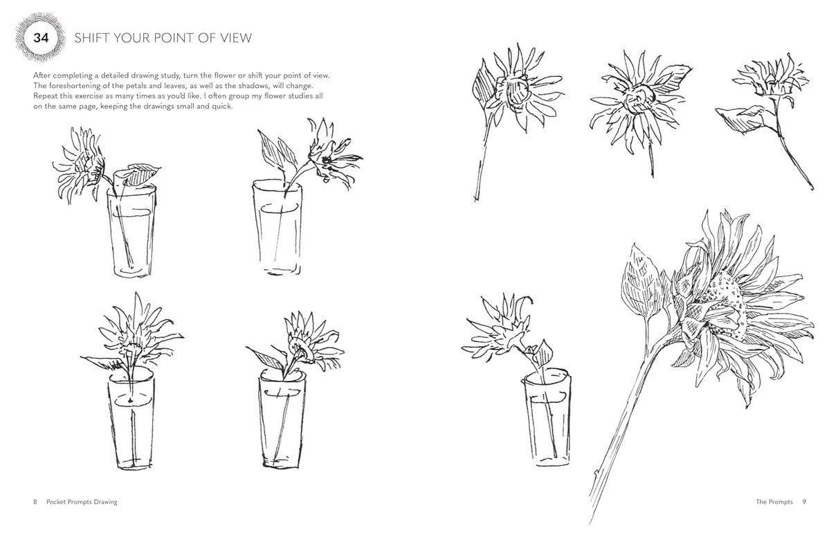 Pocket Prompts: Drawing Book